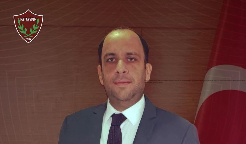 Hatayspor un yeni Başkanı