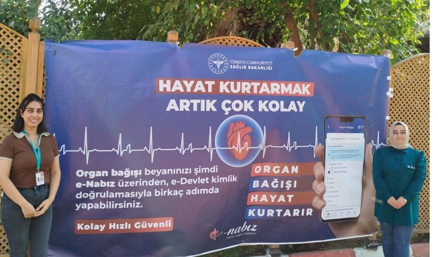 Kumlu’da organ bağışı farkındalık etkinliği