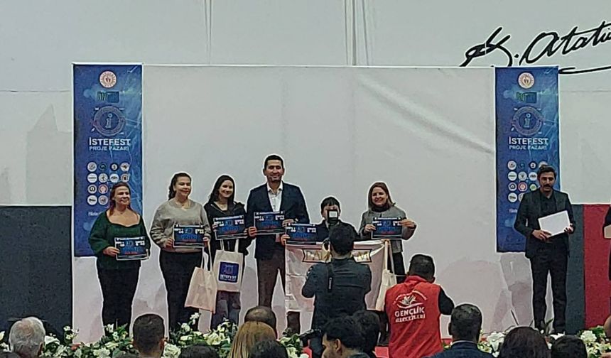 Erzin Fen Lisesi’nden İSTEFEST’te iki Şampiyon