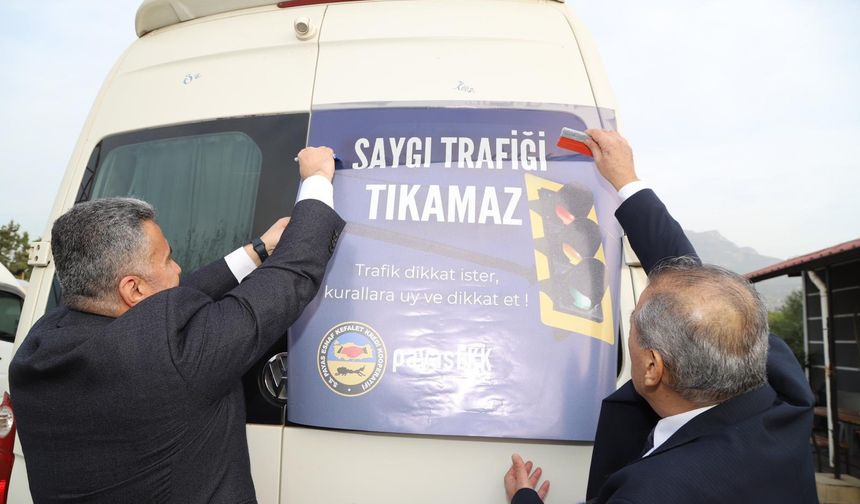 “Saygı Trafiği Tıkamaz” Projesini Hayata Geçirdiler