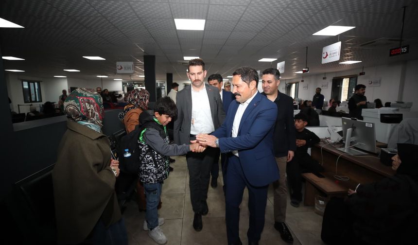 Vali Masatlı Cilvegözü’nde süreci takip etti