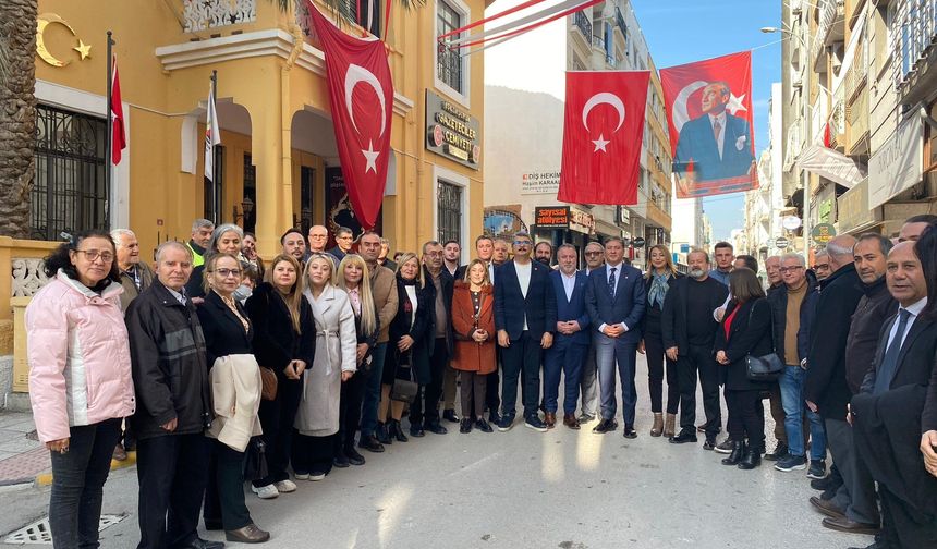CHP Heyetinden İskenderun Gazeteciler Cemiyeti’ne Ziyaret