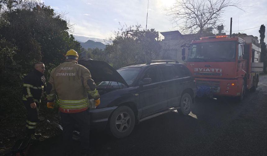 Erzin Gökdere Mahallesi’nde Trafik Kazası: 1 Yaralı