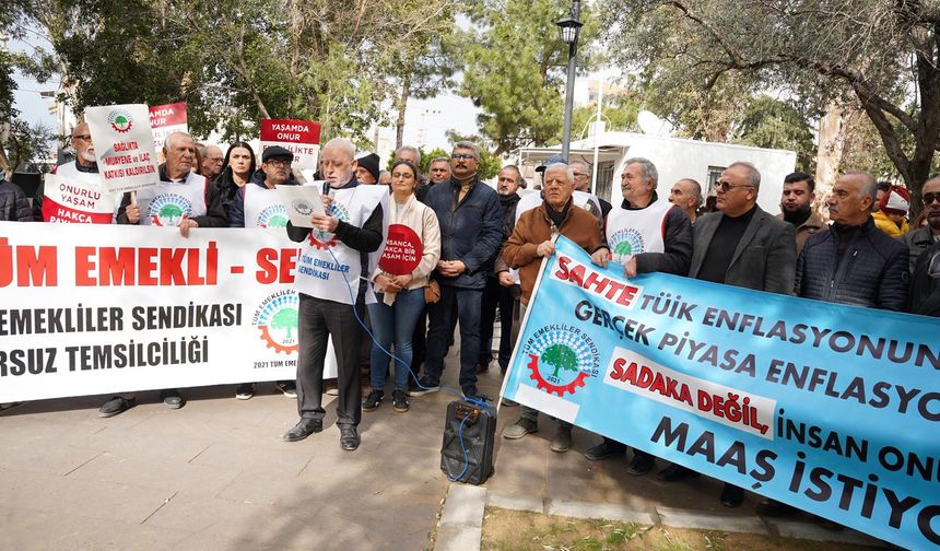 Emekliler Arsuz’da Geçim Sıkıntısına Dikkat Çekti