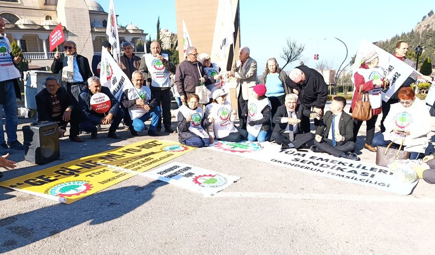 “Sadaka Değil, Hakkımızı İstiyoruz”