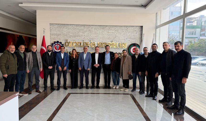 İGC’den Özçelik-İş Şube Başkanı Güngör’e Ziyaret