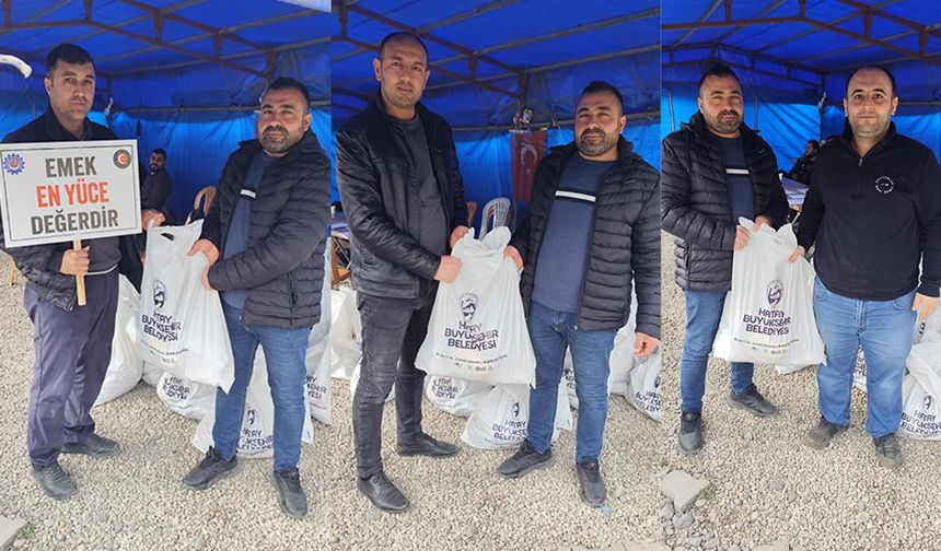 Yolbulan emekçilerine HBB’den destek