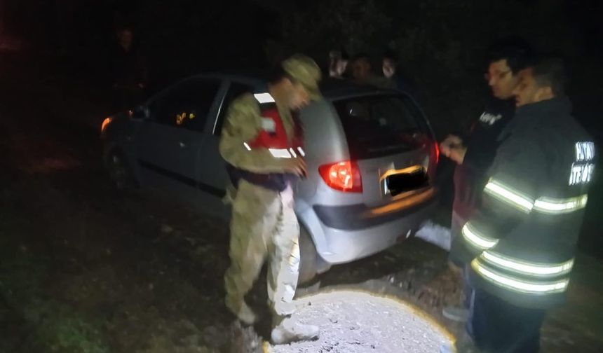 Yolunda Mahsur Kalan Vatandaş Kurtarıldı…