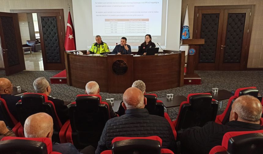 Şoförlere Yeni Ceza Ve Uygulamalarla İlgili Bilgilendirme…