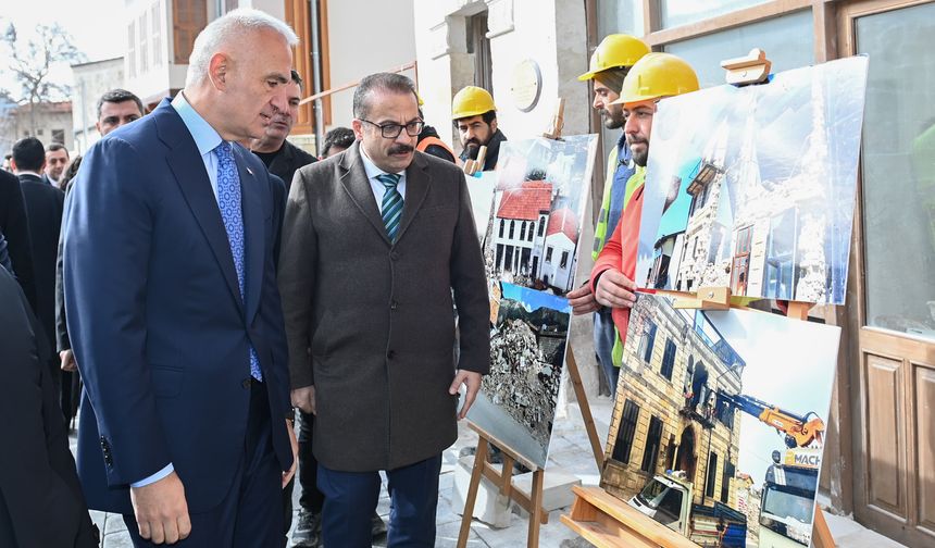 Bakan Ersoy Hatay’da İncelemelerde Bulundu