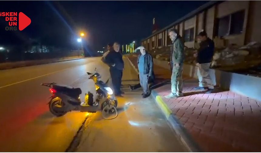 Açılan Yol Çukurları Kazaya Neden Oldu