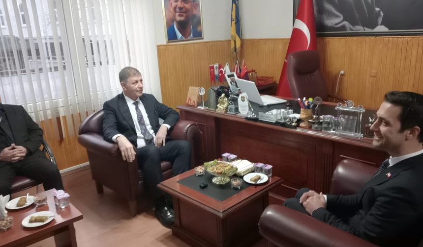 İzmir BB Başkanı Tugay’dan Erzin’e ziyaret…