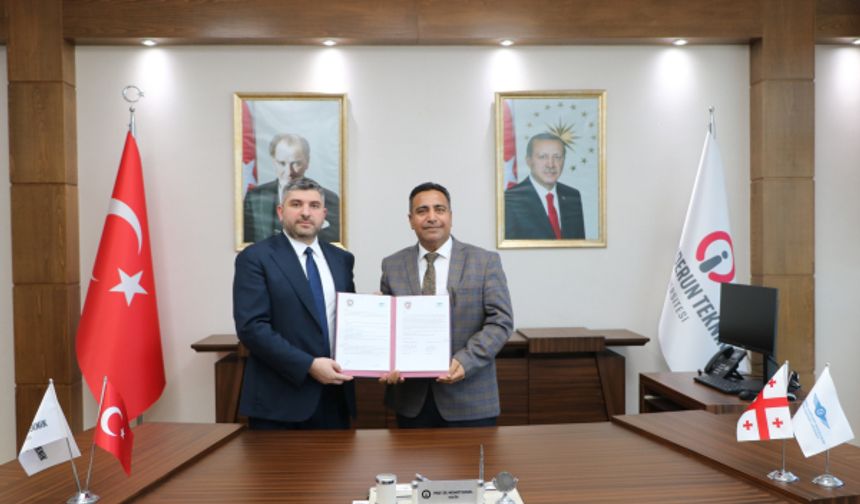 İSTE Georgian Aviation Üniversitesi ile protokol imzaladı