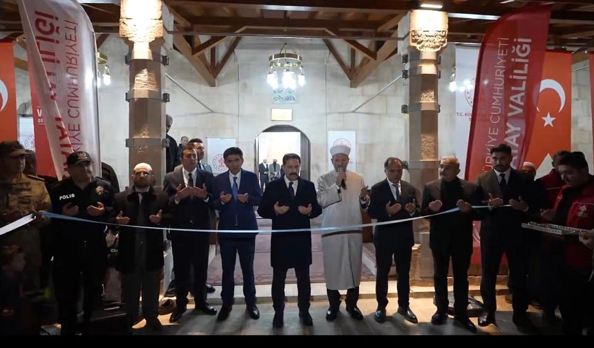 Yenişehir Cami Berat Kandili Gününde Açıldı