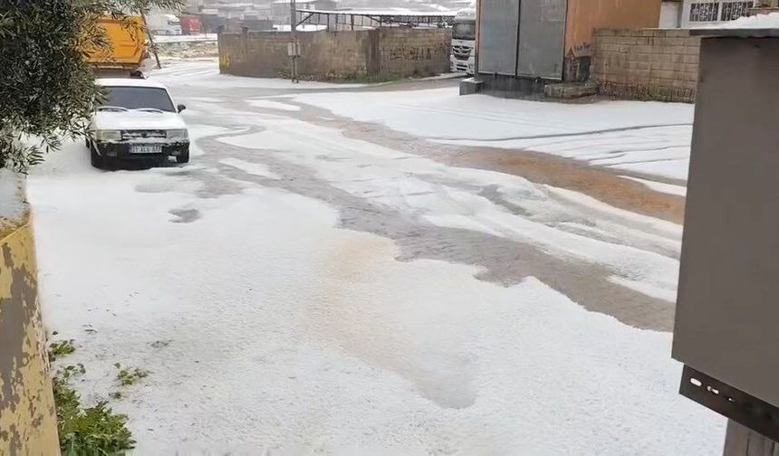 Reyhanlı Beyaza Büründü