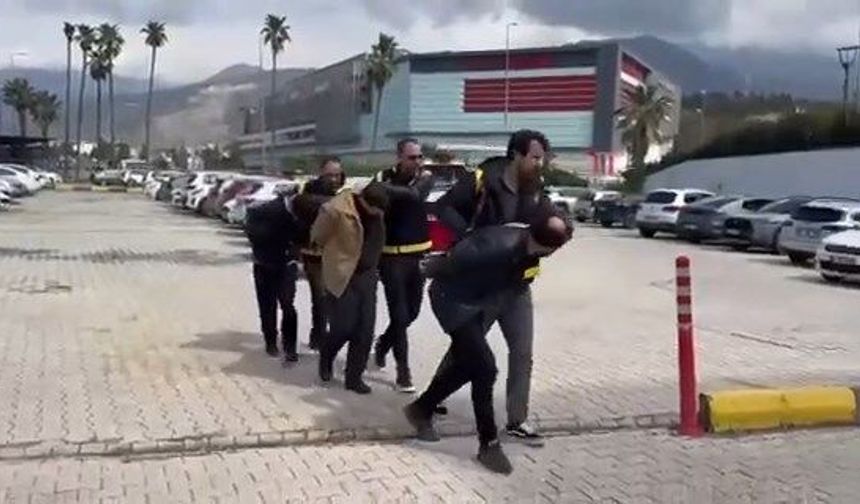 Yakalanan 4 Kişi Tutuklandı!