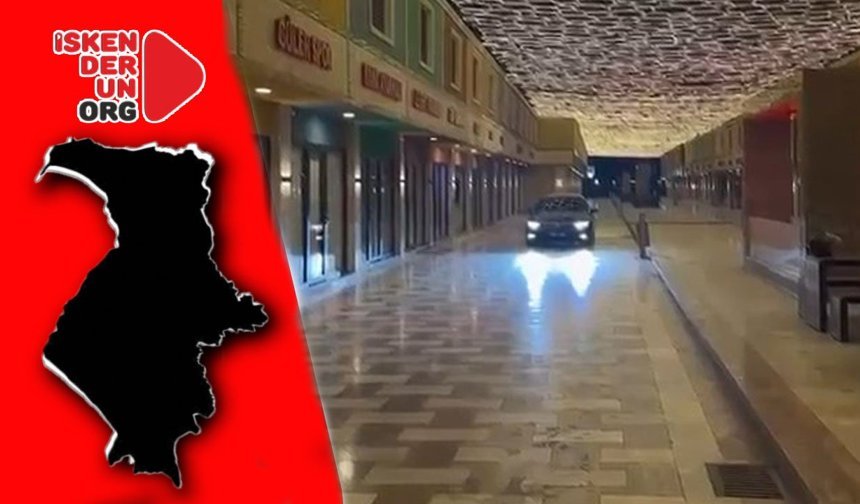 Çarşıda Arabasıyla Gezdi Cezayı Yedi