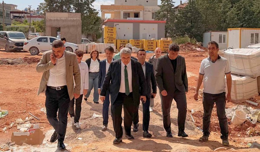 Ağız Diş Hastanesi İnşaatı Devam Ediyor