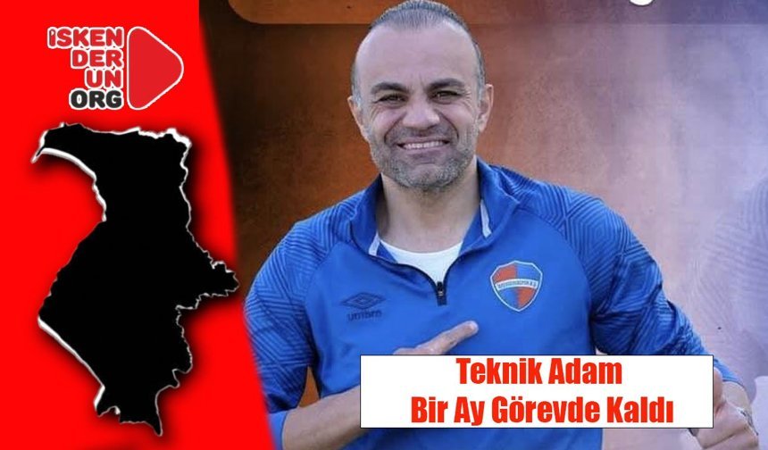 İskenderunspor’da Ender Traş İstifa Etti