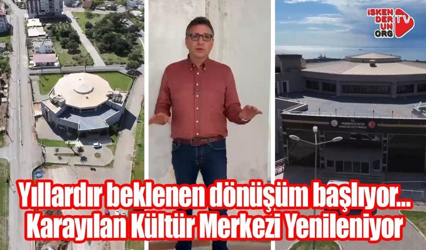 Karayılan Kültür Merkezi Yenileniyor