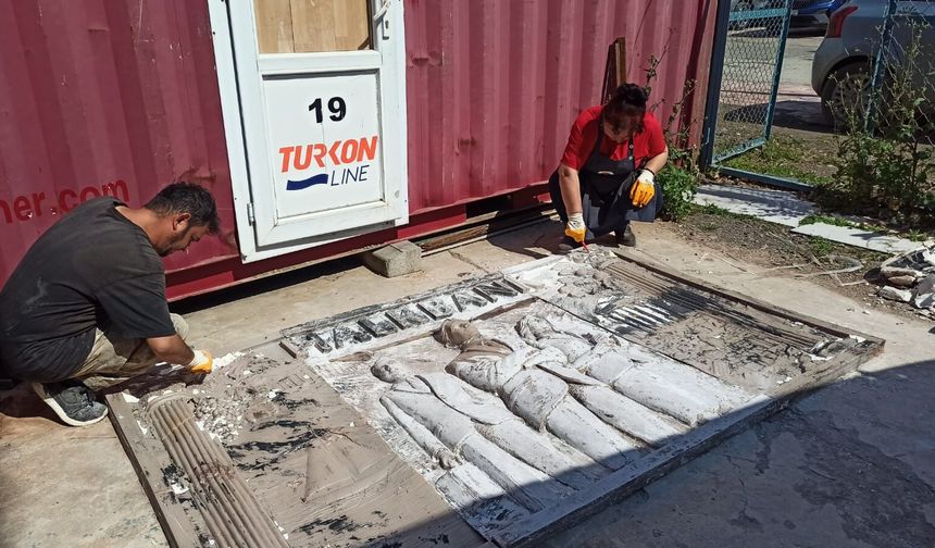 İskenderunlu heykeltıraştan Halkbank’a ikinci proje