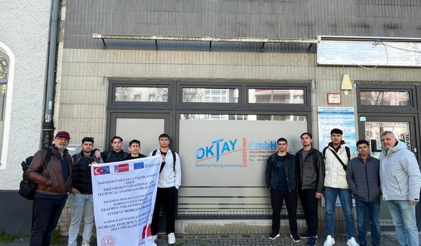 Meslek Lisesi Öğrencileri Avrupa’da Mesleki Deneyim Kazandı