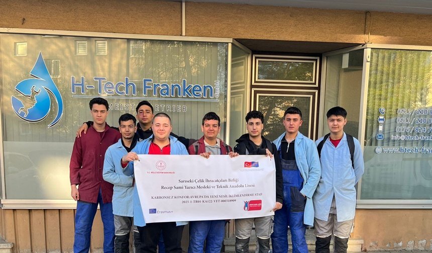 Teknik Lisesi Erasmus+ Projesi İçin Almanya’da…