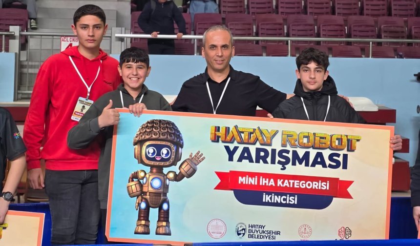 Mini İHA kategorisinde 2. Oldular