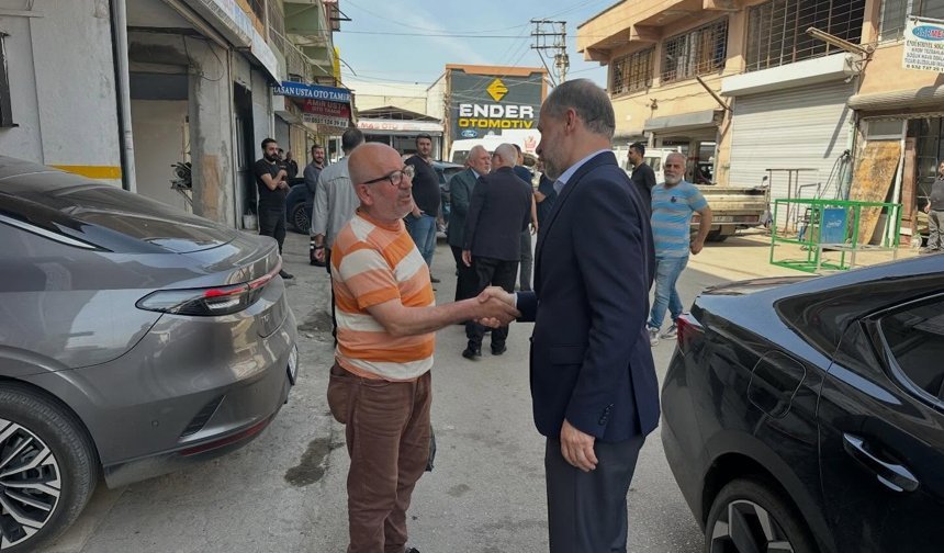 Özel’den Esnaf Ziyareti