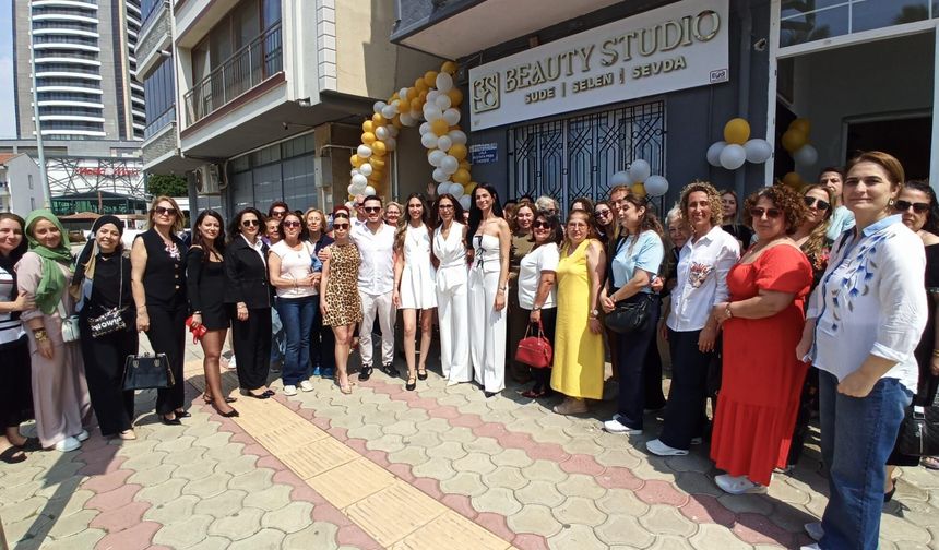 Beauty Studio Düzenlenen Törenle Hizmete Açıldı