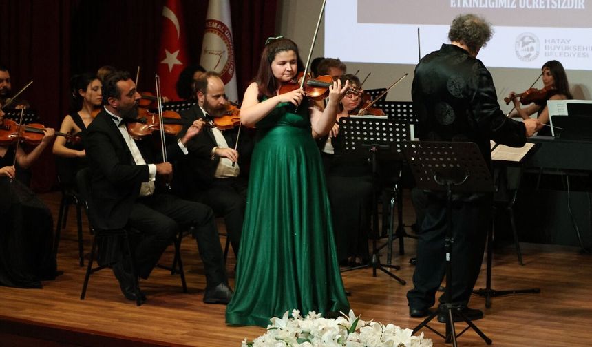 Hatay Filarmoni Orkestrası’ndan “Dört Mevsim” Konseri
