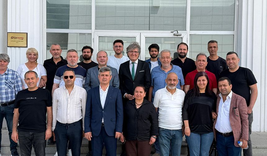 Gazetecilerden Gençlik Ve Spor Müdürlüğü’ne Ziyaret