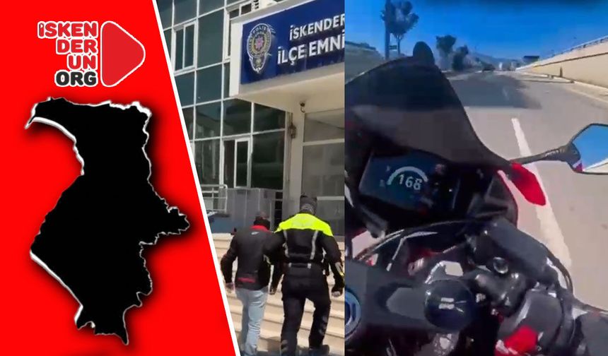 Hız Görüntülerini Paylaştı Cezayı Yedi