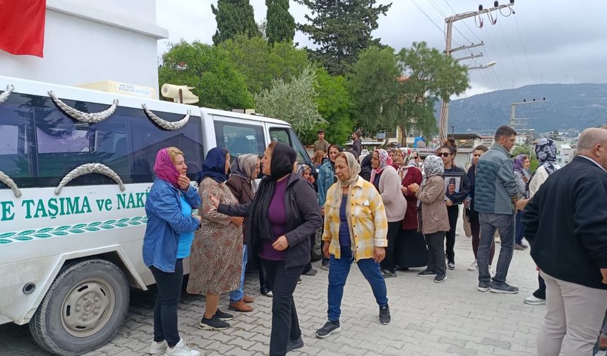 Sele kapılıp kaybolan vatandaş için hazin tören!