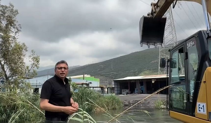 Sarıseki’de Su Taşkınlarına Müdahale…