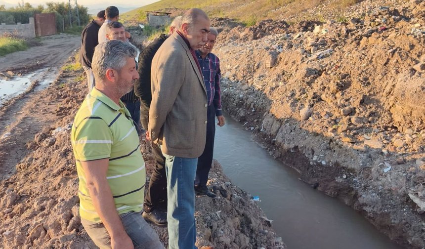 Çirkin, Su sızıntısının boyutunu yerinde gördü!
