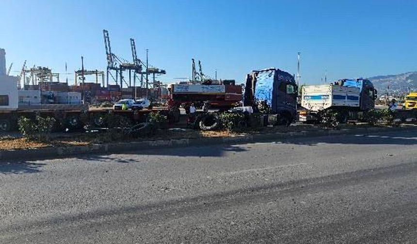 İskenderun Limanı Girişinde Trafik Çilesi…