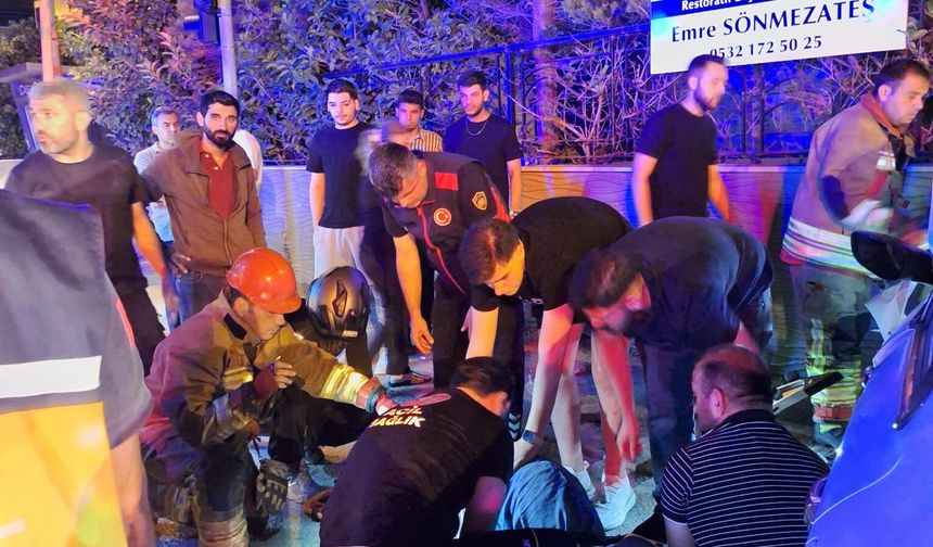 Arsuz’da Kaza İki Yaralı