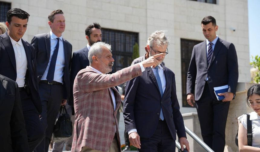 Başkan Öntürk Avrupa Yatırım Bankası Heyetini Ağırladı