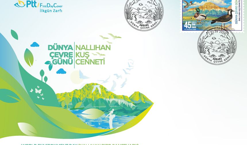 PTT’den Dünya Çevre Günü Anma Pulu…