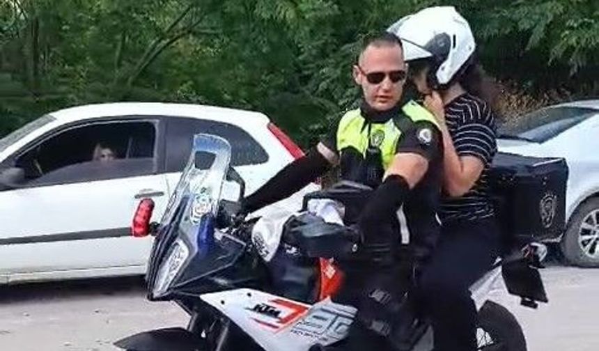 Samandağ’da da İmdada Polis Yetişti