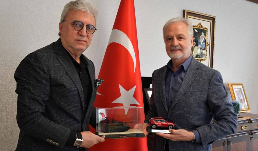 Mutluay’dan İTSO Başkanı Yılmaz’a Ziyaret