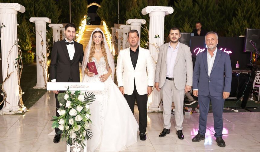 Melisa Akçalı ile Tolga Ağır Dünya Evine Girdi