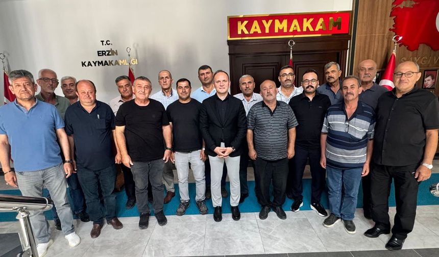 Kaymakam Akpınar'dan İnceleme Ziyaretleri