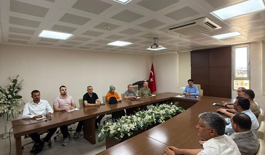 Reyhanlı’da, Anma Programı Toplantısı