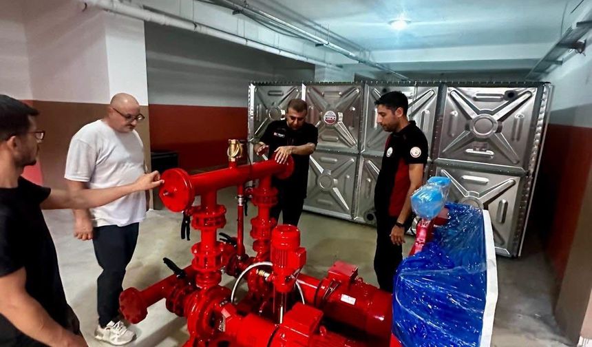 İskenderun’da Yangın Güvenliği İçin Denetimler Sürüyor