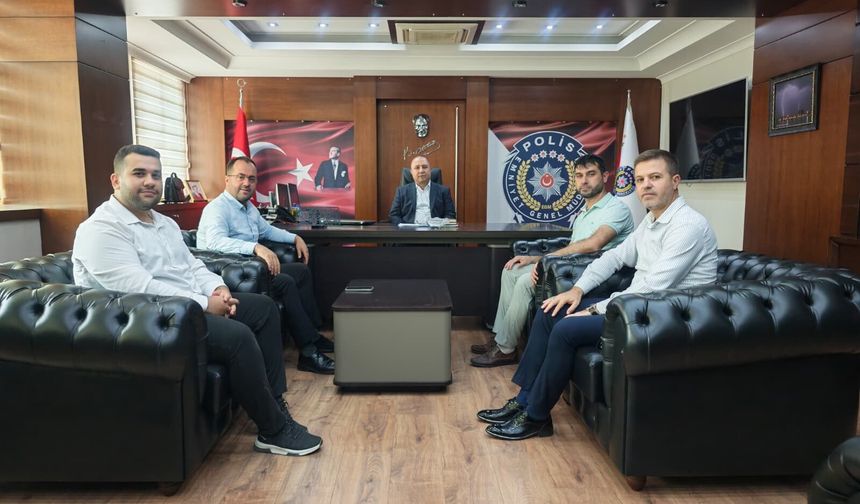 Diyanet-Sen’den Emniyet Müdürüne “Hayırlı Olsun” Ziyareti