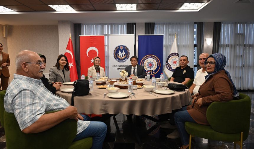 Şehit Aileleri Polisevi’nde Bir Araya Geldi…
