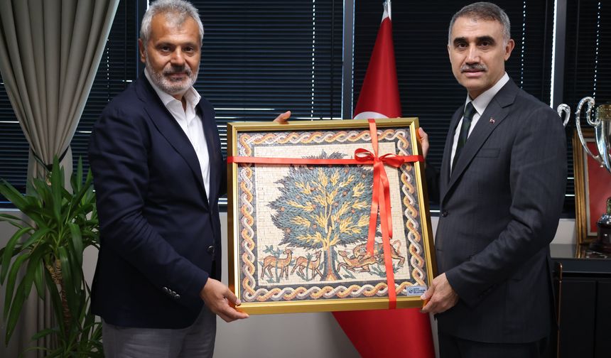 YSK Başkanı Mutta’dan Başkan Öntürk’e Ziyaret