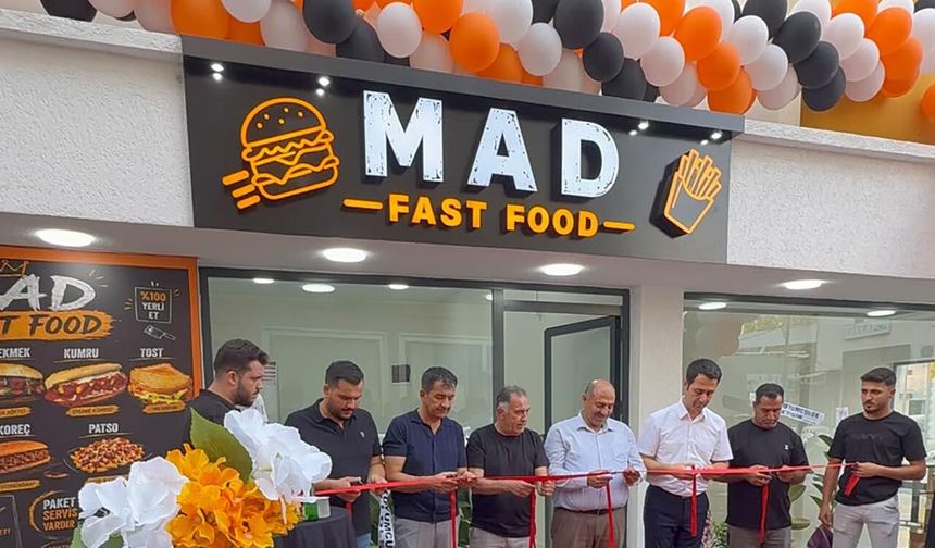Erzin’de MAD Fast Cafe Hizmete Girdi